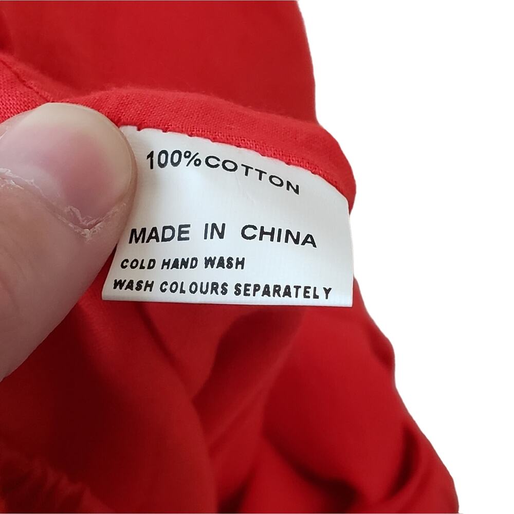 Red Mini Dress - Picture 11 of 11